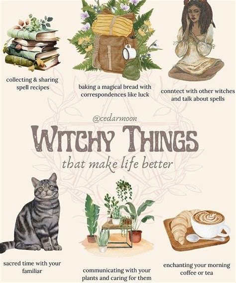 Cottagrcore witch books